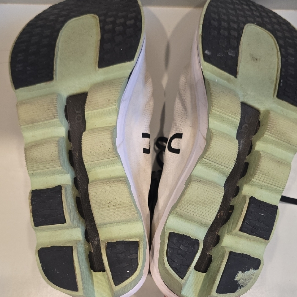On Running Black and White Athletic Shoes - Picture 9 of 9